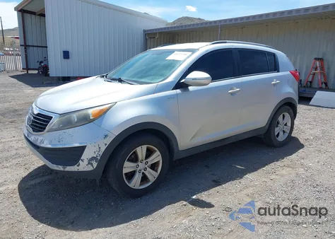 2011 Kia Sportage Lx from USA, damaged, VIN KNDPBCA20B7017756